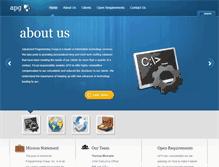 Tablet Screenshot of apgconsultants.com